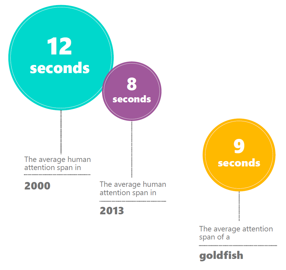 Goldfish effect vs expérience utilisateur : attention span evolution